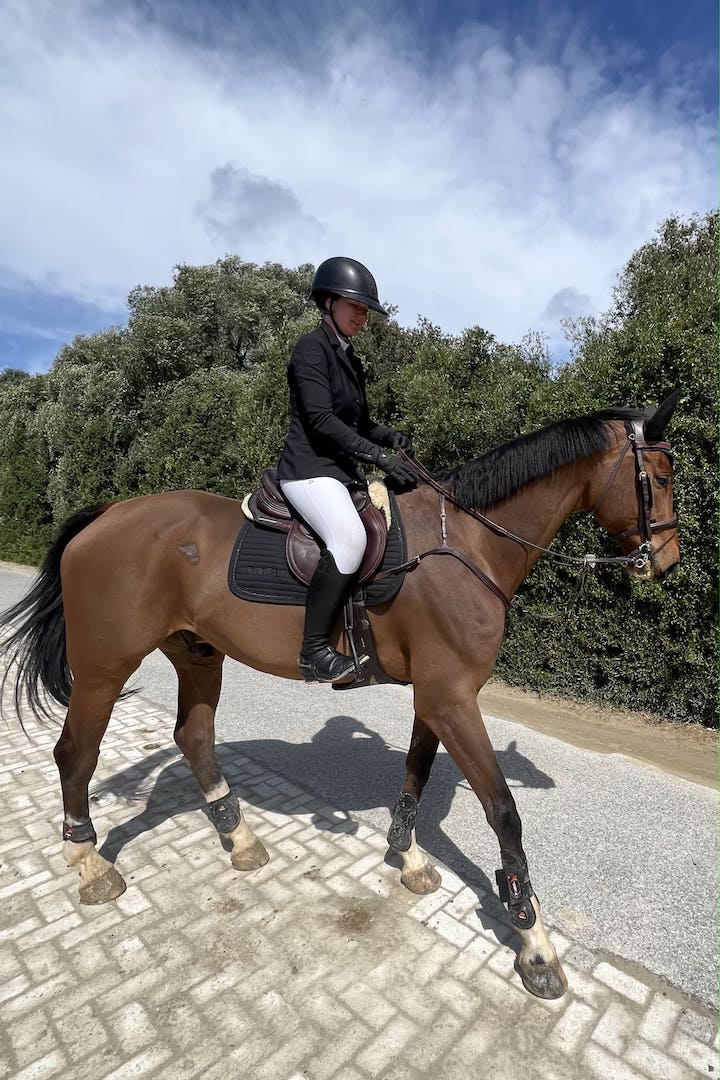 Sparkle Black Jump Saddle Pad - BREIJA