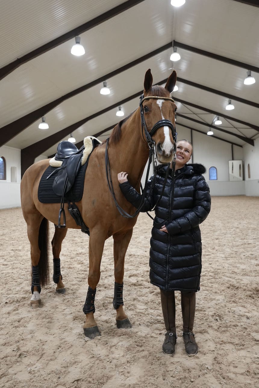 Sparkle Black Dressage Saddle Pad - BREIJA