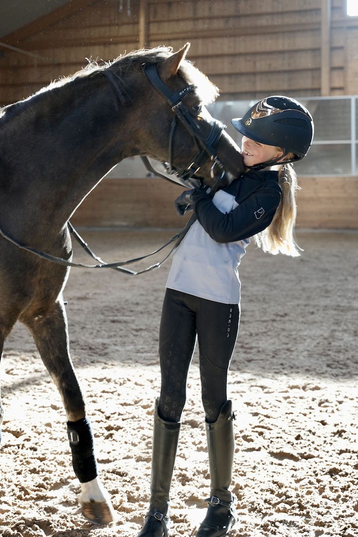 YR Ocala Black and Grey Top Long Sleeve - BREIJA