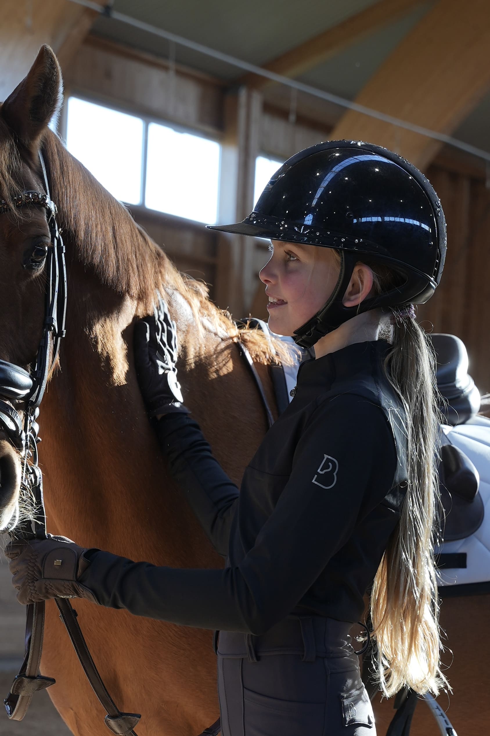 YR Ocala Black Top Long Sleeve - BREIJA