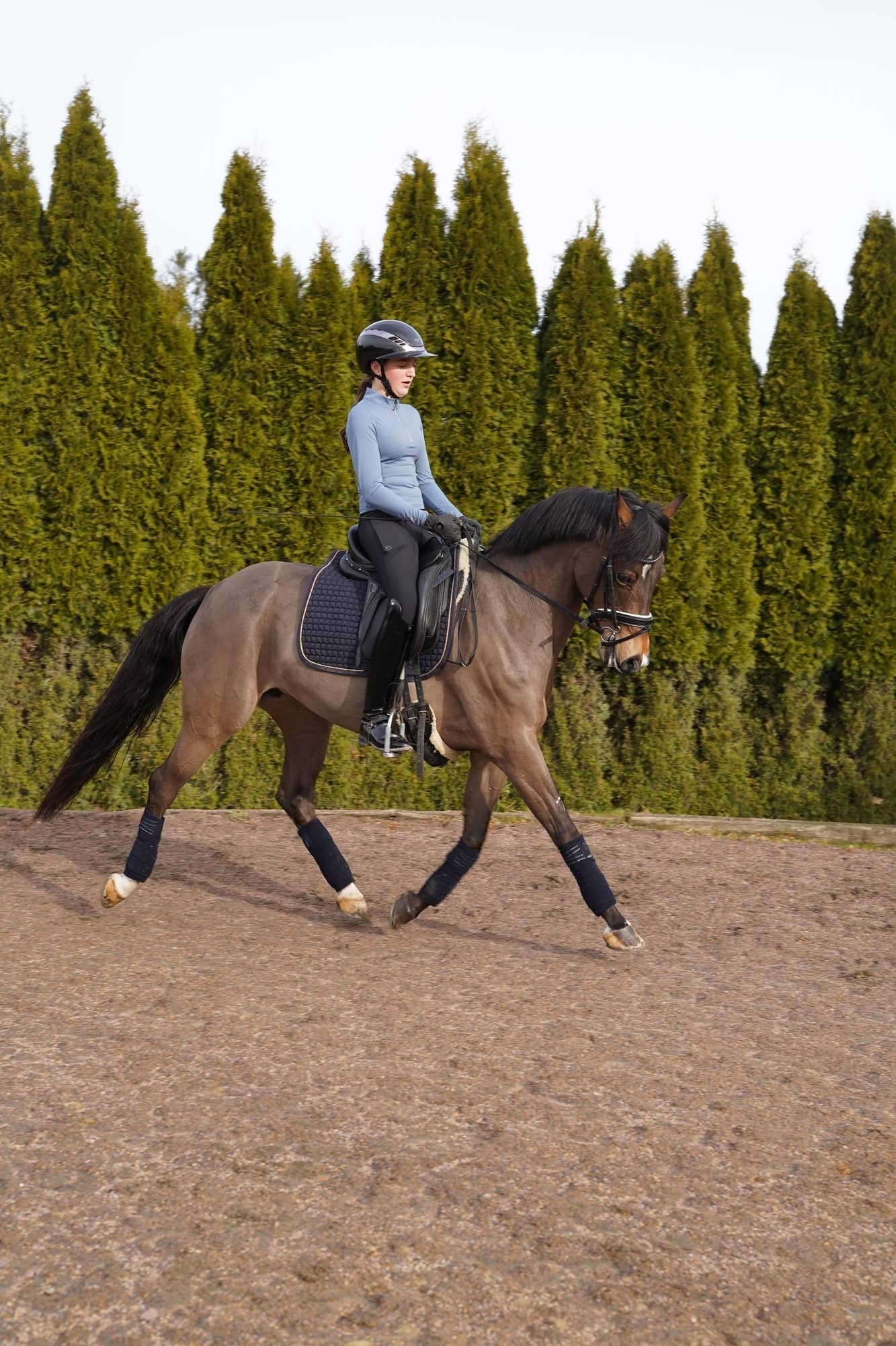 Ascot Blue Top - BREIJA