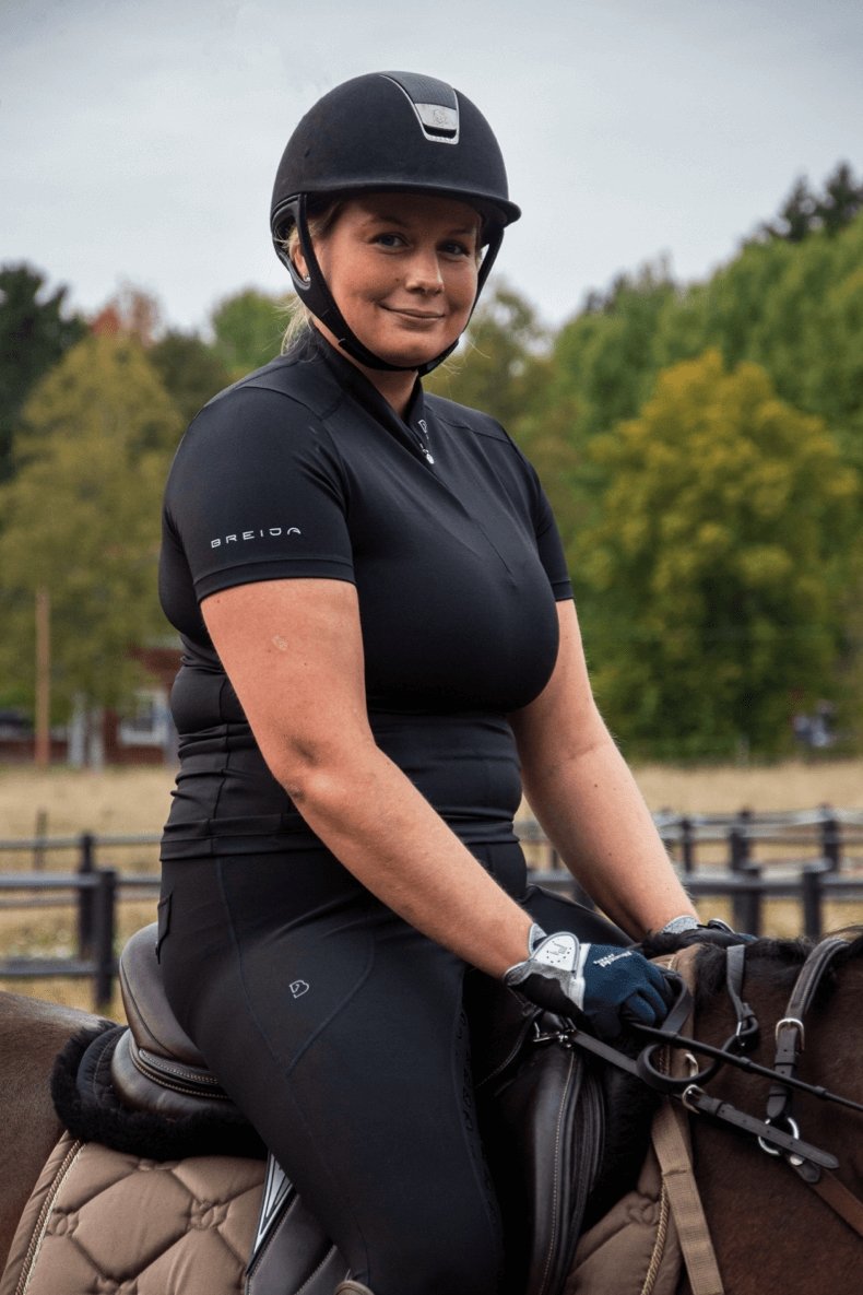 Ocala Black Top Short Sleeve - BREIJA