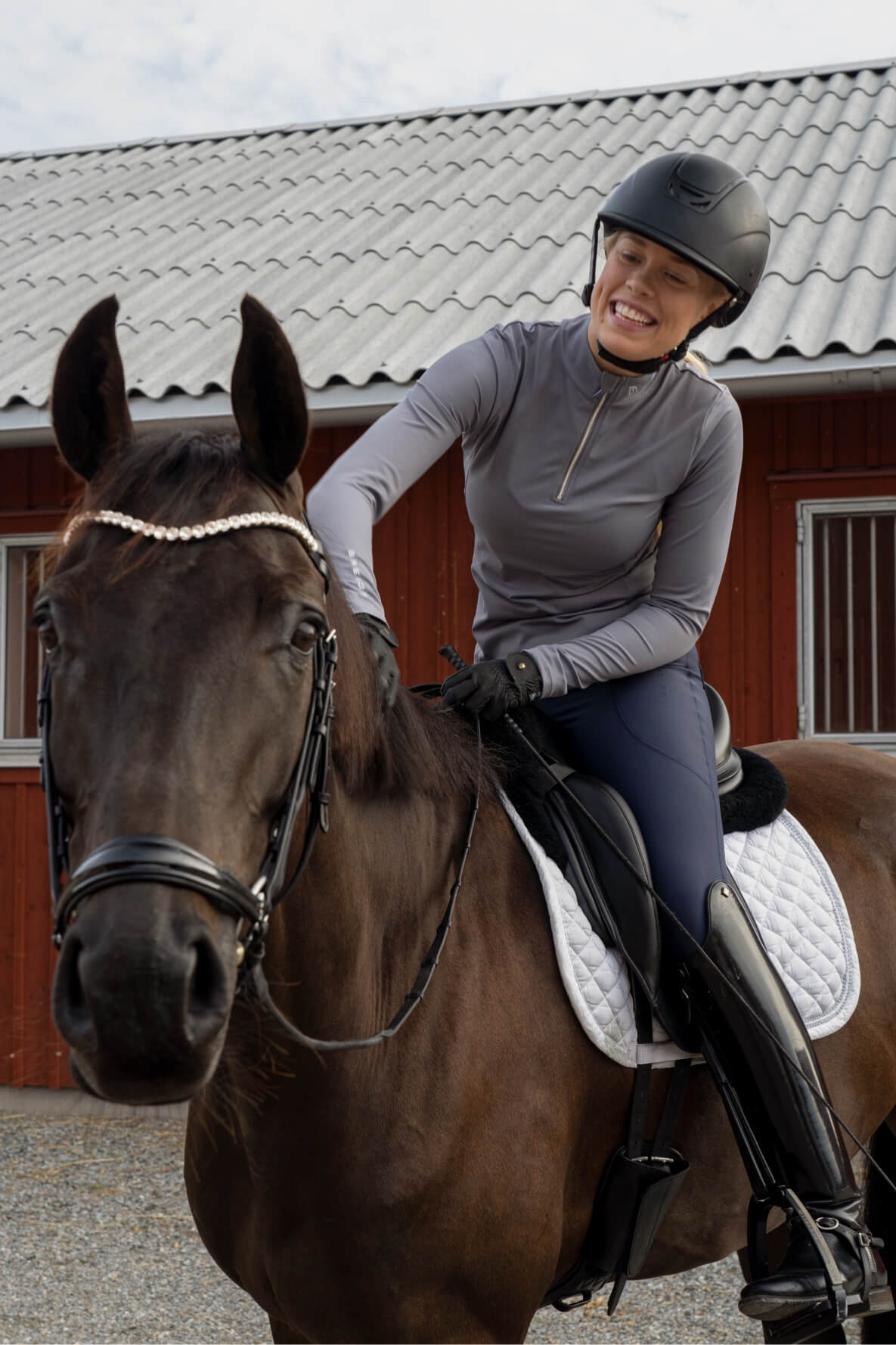 Ascot Grey Top - BREIJA