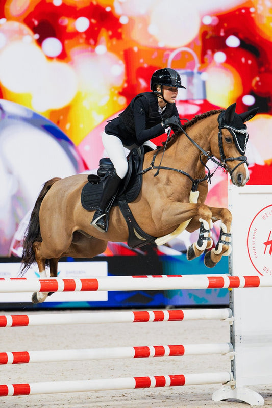 Glitter Svart Hoppschabrak