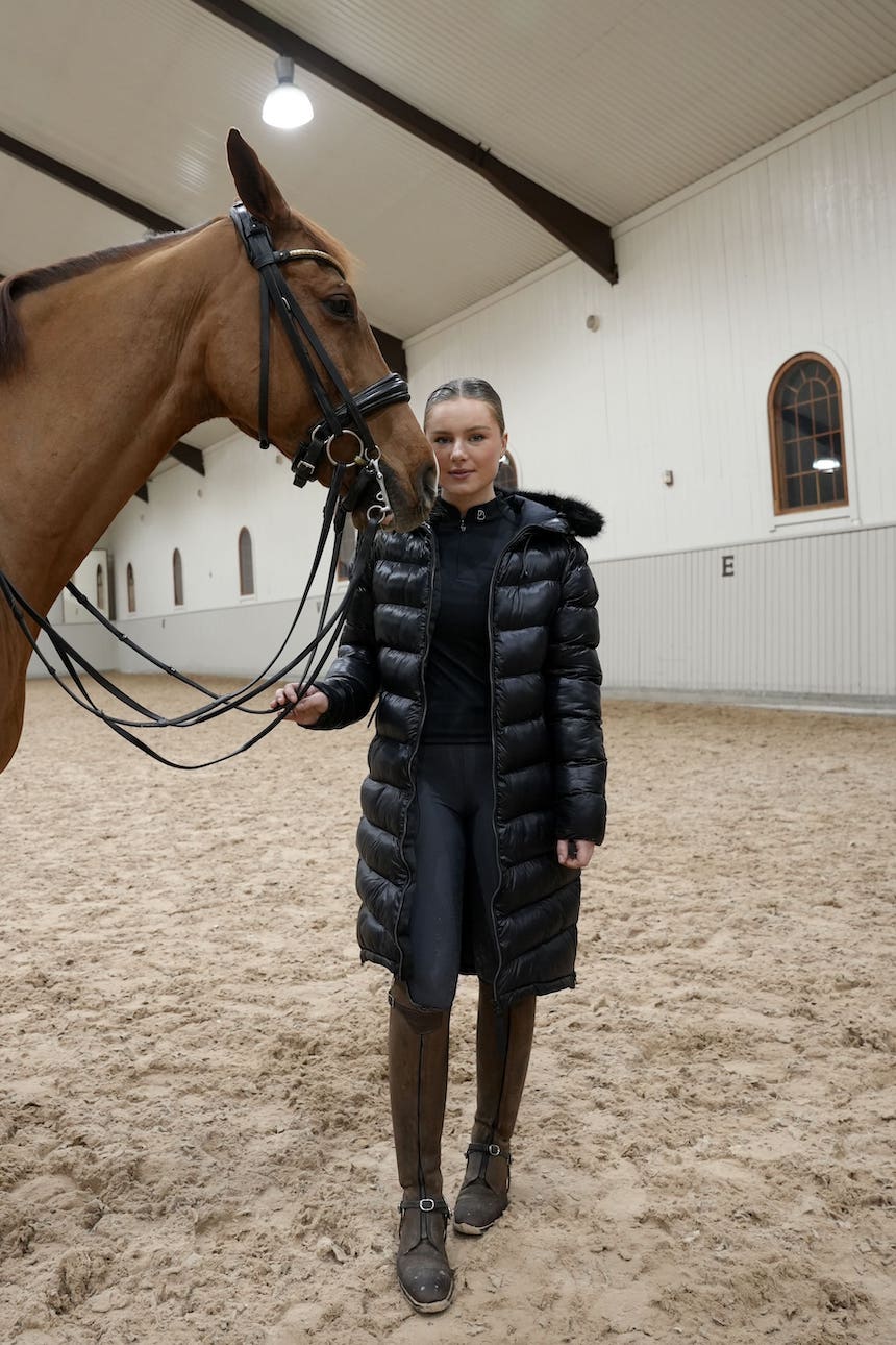 Lyon Winter Riding Jacket Black - BREIJA