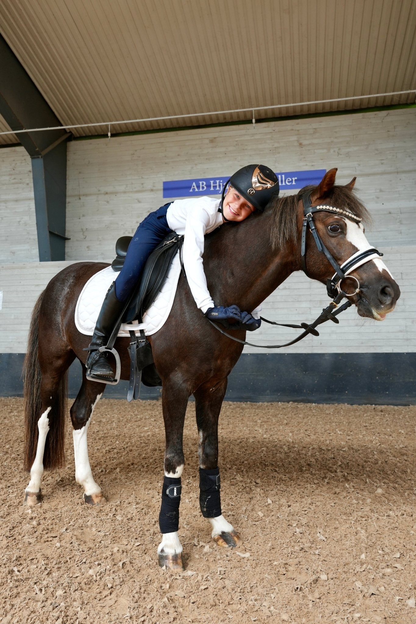 YR Flyinge Navy Breeches - BREIJA