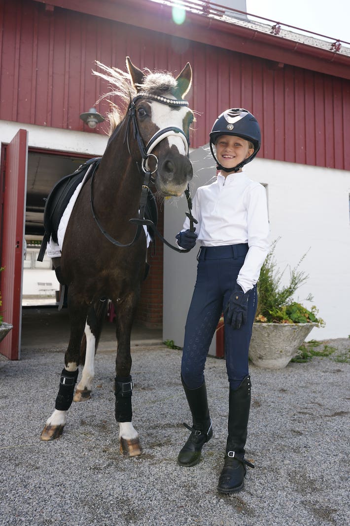 YR Flyinge Navy Breeches - BREIJA