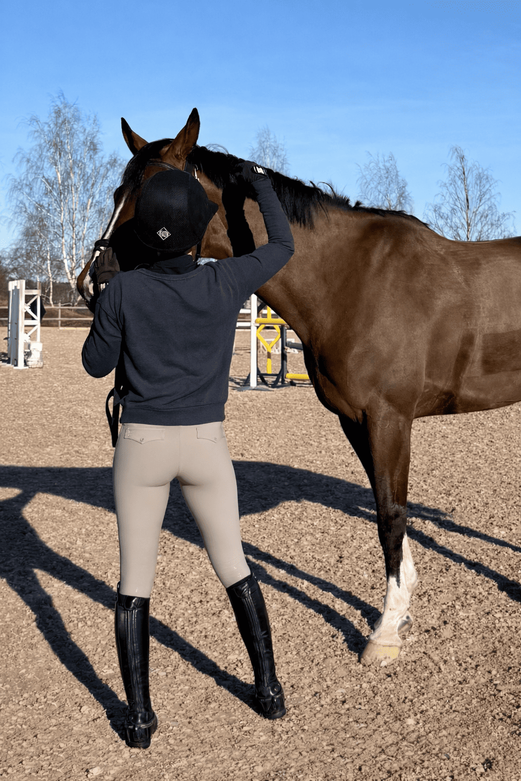 Flyinge Greige Ridbyxor