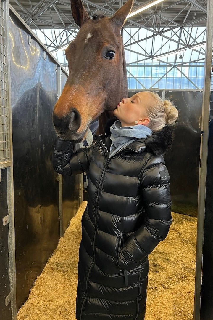 Lyon Winter Riding Jacket Black - BREIJA