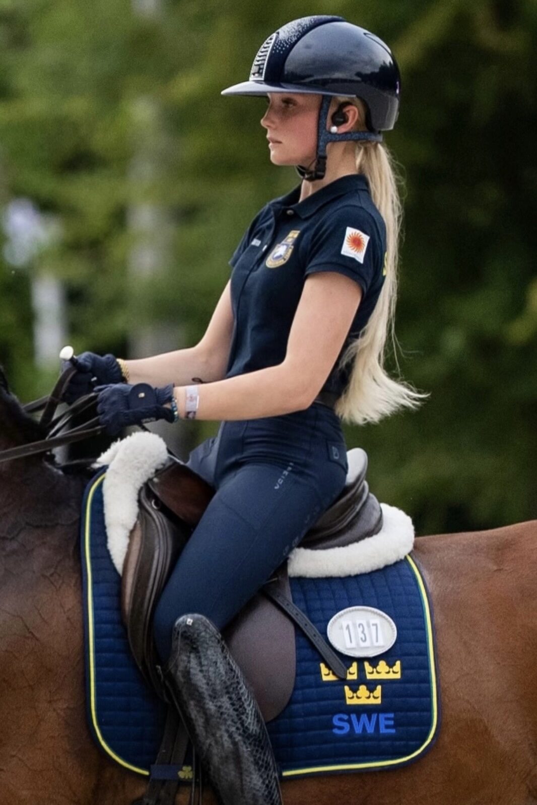 Flyinge Navy Breeches