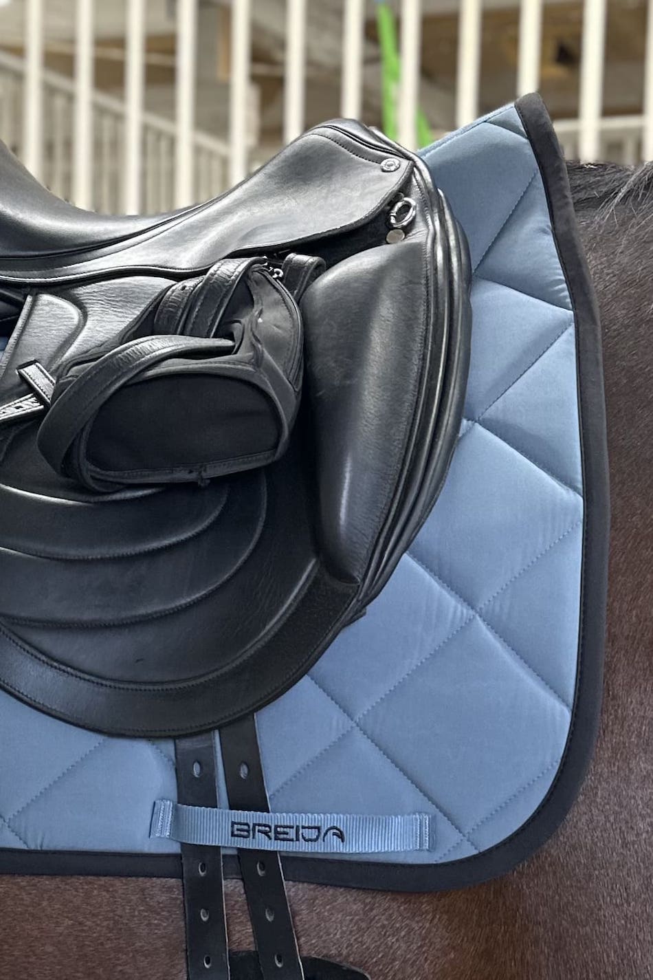 Arctic Blue Dressage Saddle Pad - BREIJA