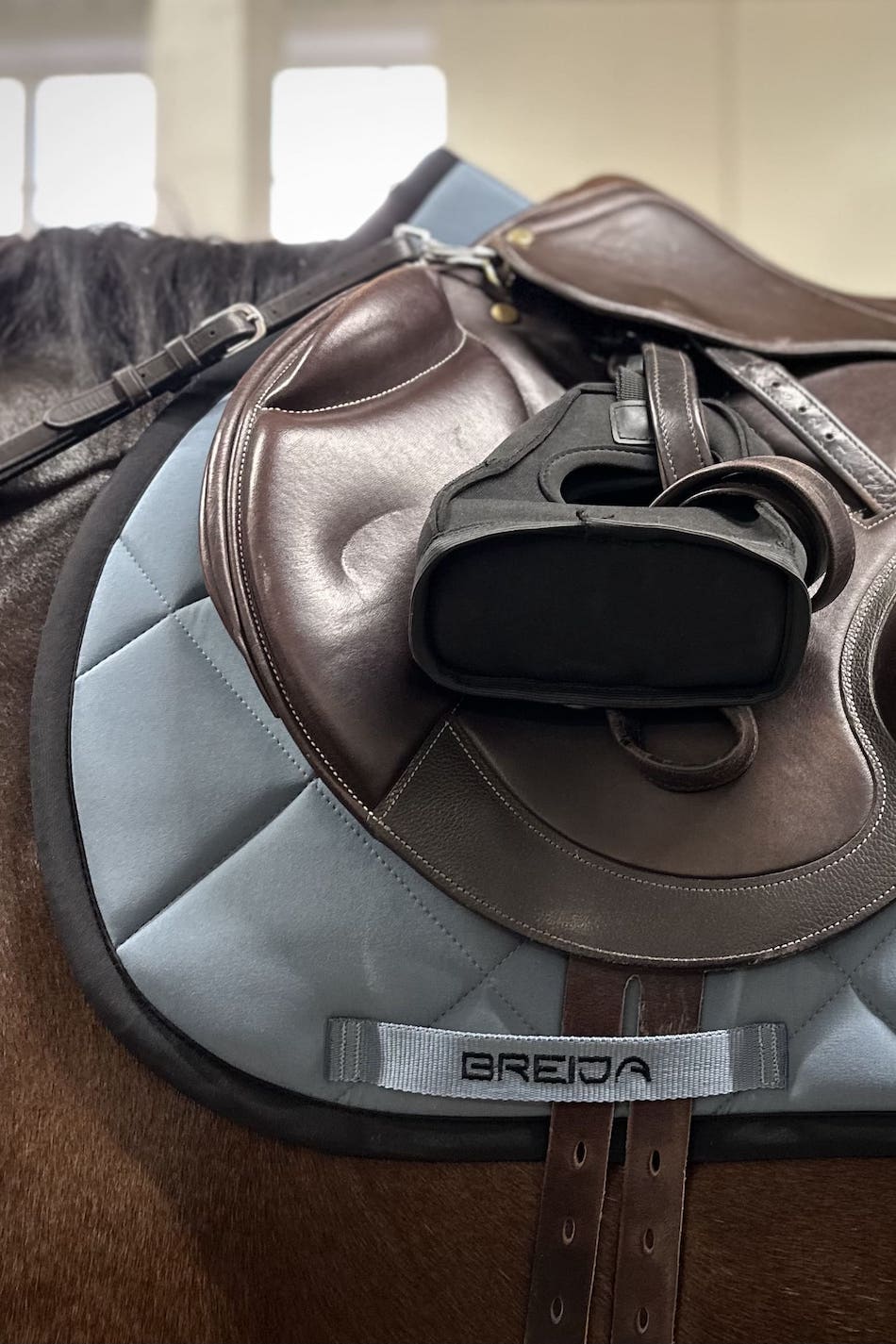 Arctic Blue Jump Saddle Pad - BREIJA