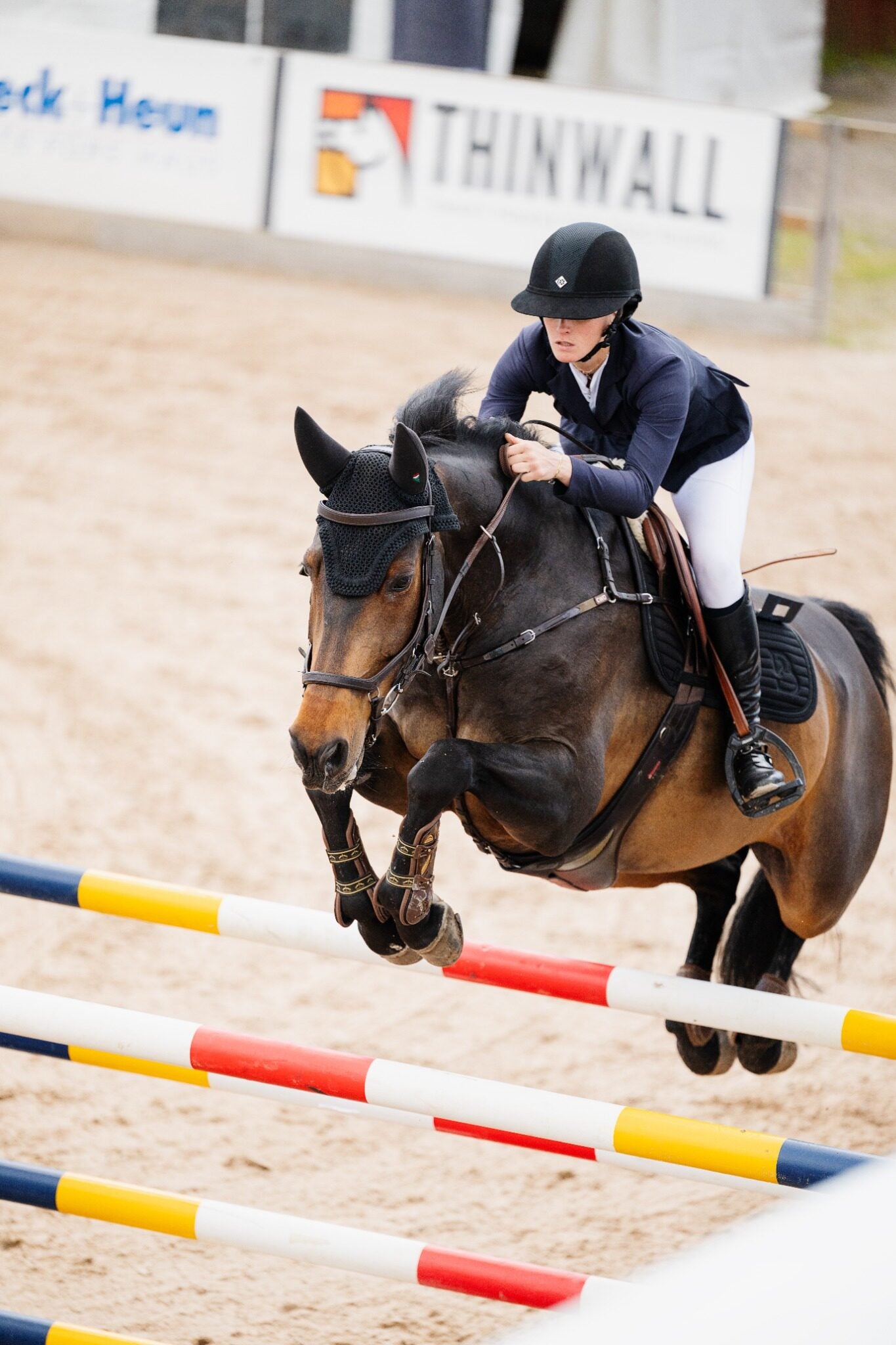 Glitter Svart Hoppschabrak